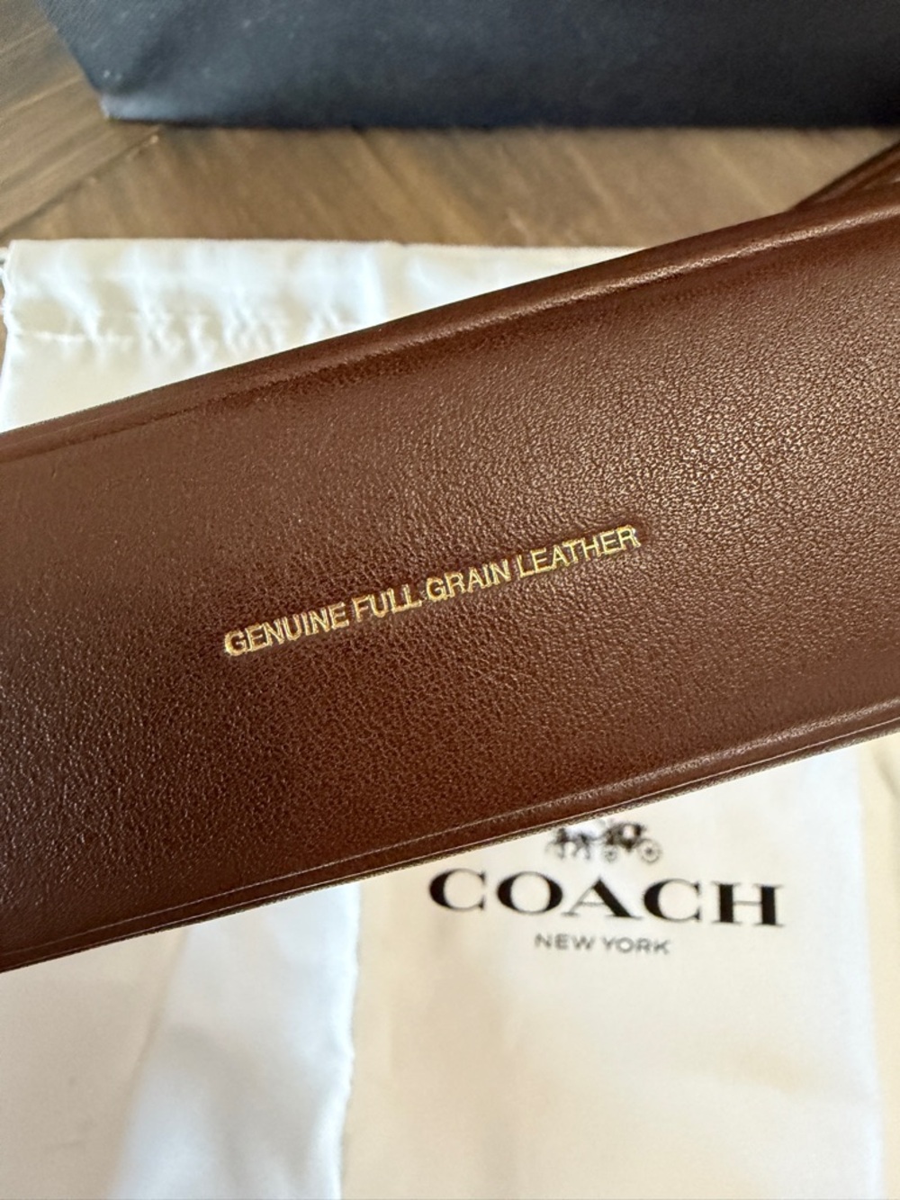 Coach Plaza Shoulder Bag in Dark Brown with Gold Hardware. PRICE FIRM - Picture 8 of 11